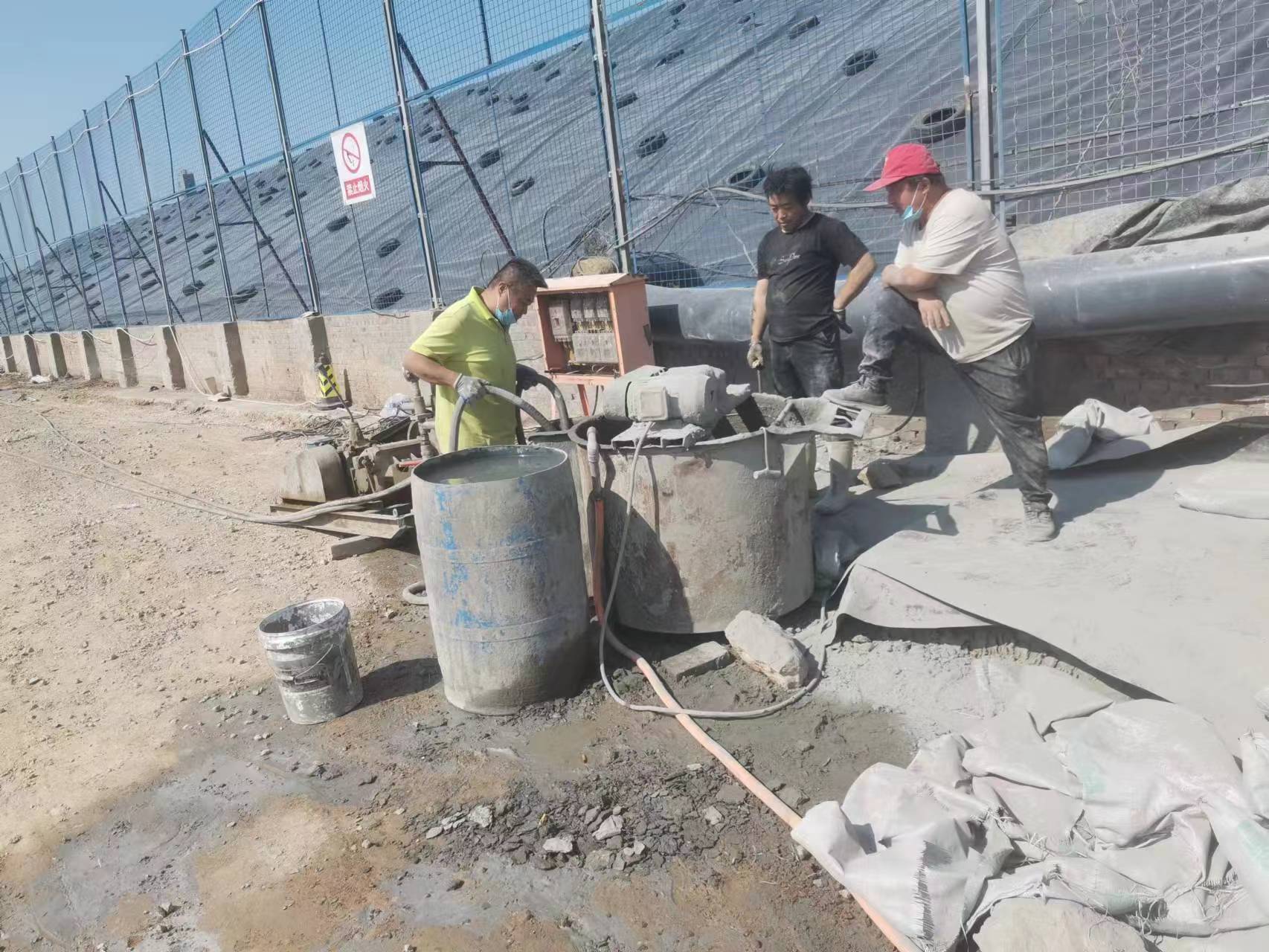 汶上袖阀管注浆